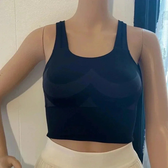 Adidas marimekko fastimpact luxe rum high-support bra-black - Picture 8 of 10